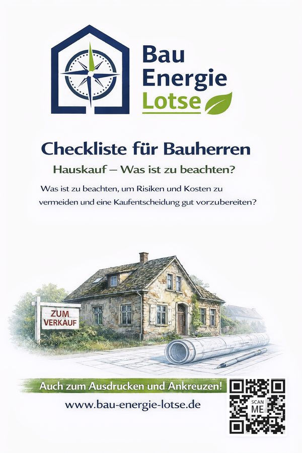 Titelbild Checkliste Hauskauf (Altbau)