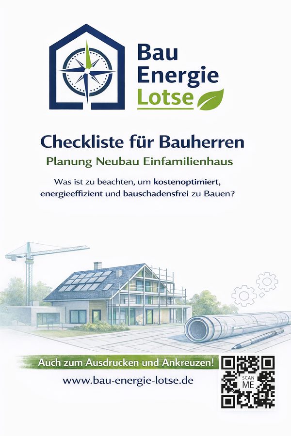 Titelbild Checkliste Planung Neubau